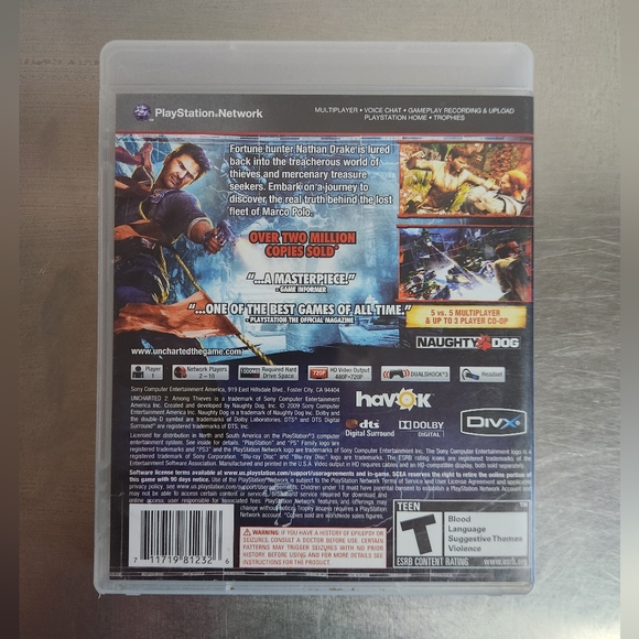 Uncharted 2 PS3 - Picture 2 of 4